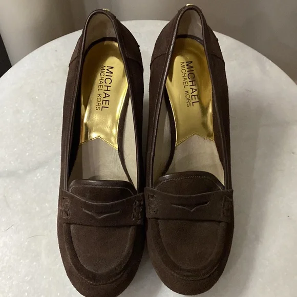 MICHAEL Michael Kors Rory Wedge Loafer Brown
Suede Platform - Picture 5 of 6